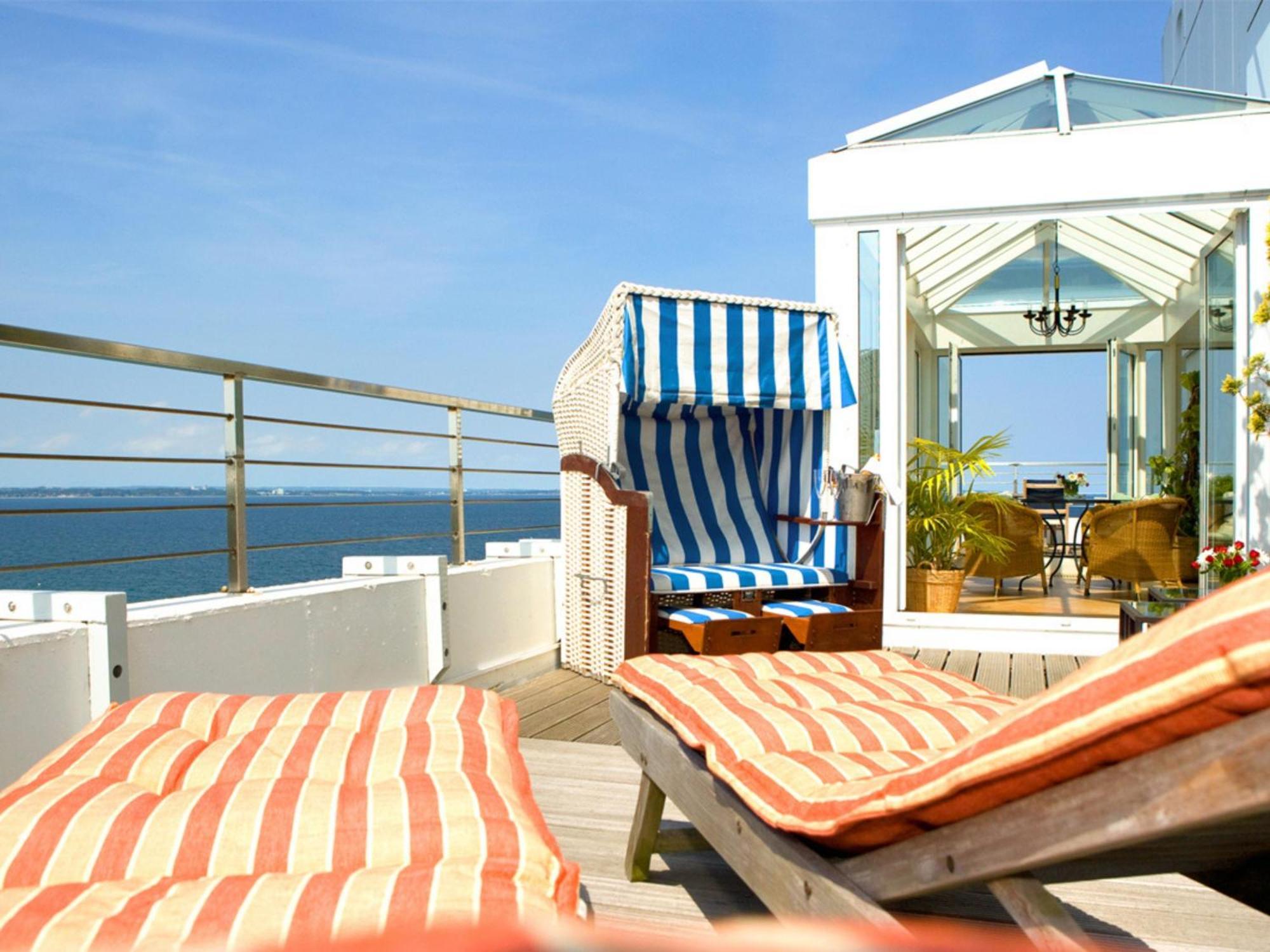 טימנדורפר שטרנד Grand Hotel Seeschloesschen Sea Retreat & Spa מראה חיצוני תמונה