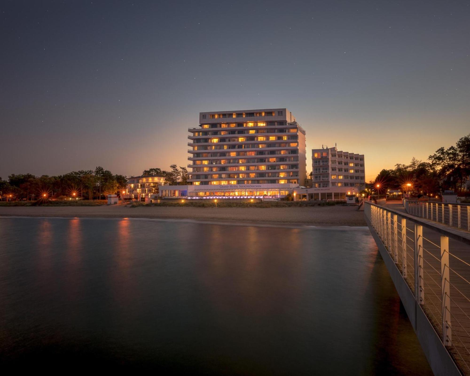 טימנדורפר שטרנד Grand Hotel Seeschloesschen Sea Retreat & Spa מראה חיצוני תמונה